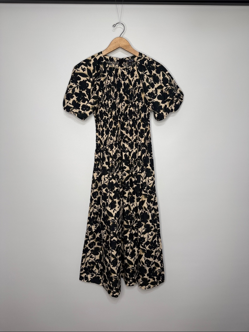 NWT J. Crew Meadow dress in cotton poplin XS